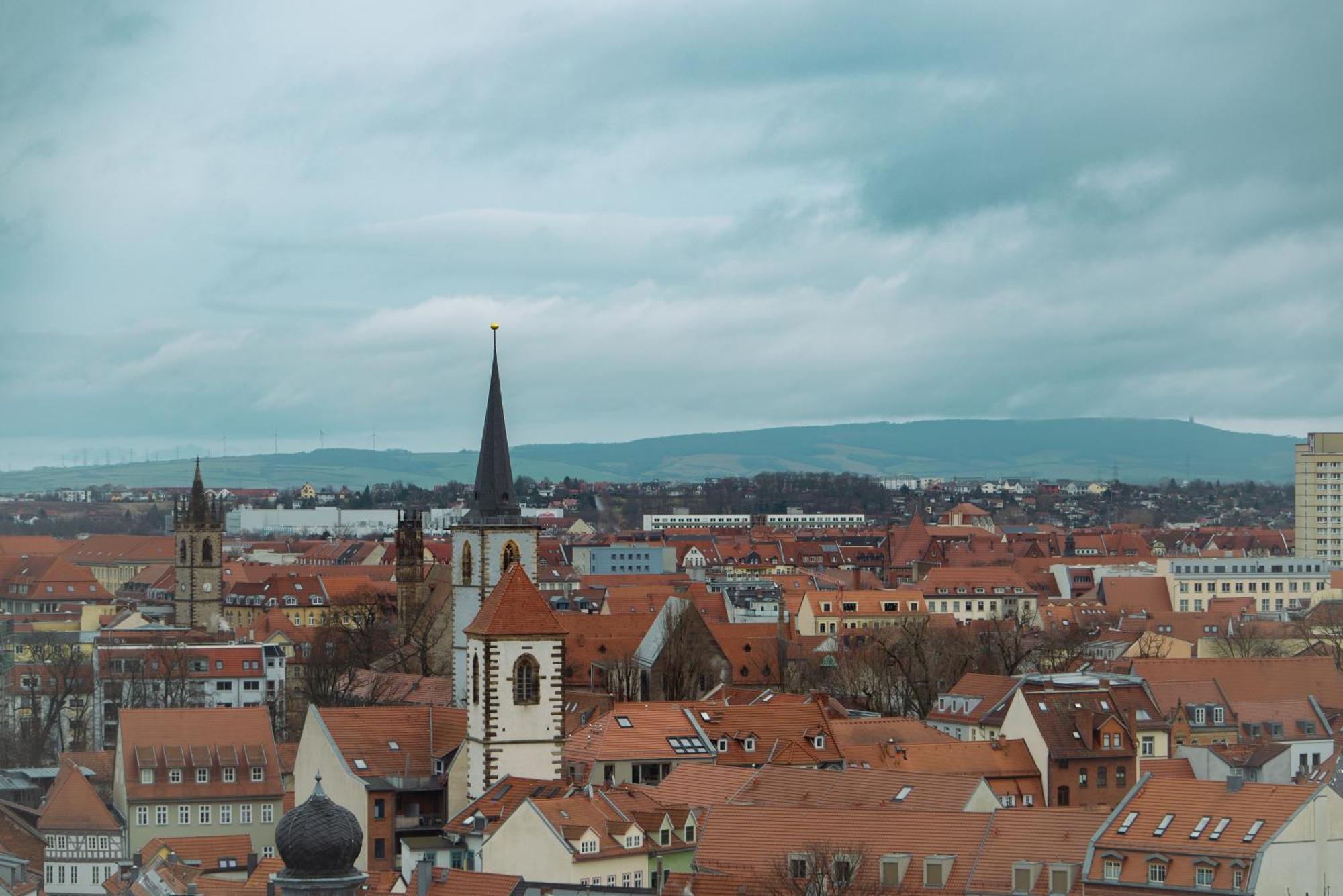 Hotel Bruehlerhoehe Erfurt Exteriör bild